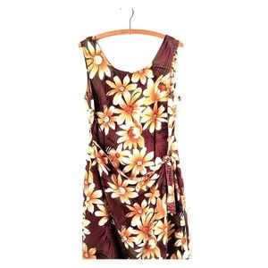 White Stag - Size 14 - Hawaiian Wrap Dress